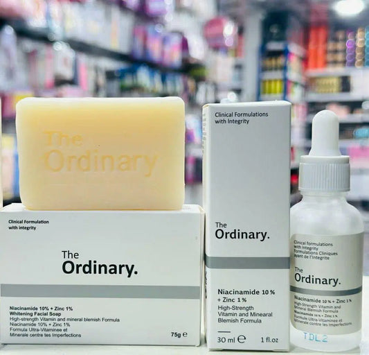 Niacinamide Skin Brightening Serum And Soap Deal