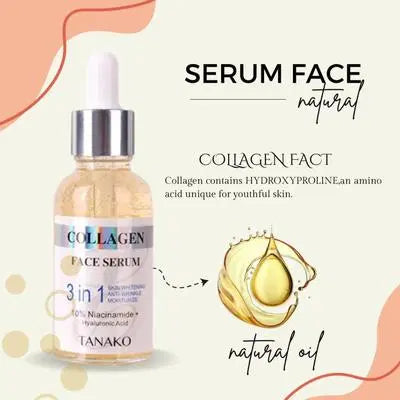 COLLAGEN SERUM .30ml Anti-Aging & Hydrating Face Serum - Skin Brightening Formula