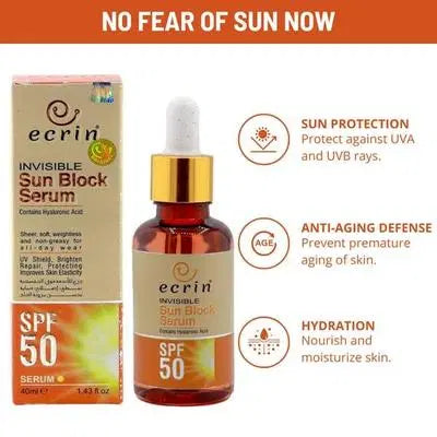 Barrier Protection Sun Block Face Serum, 40 Ml